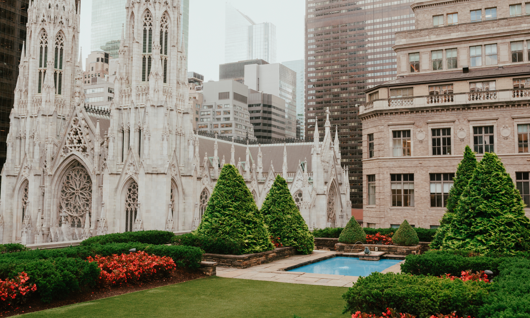View of St. Patrick's Cathedral from 620 Loft & Garden