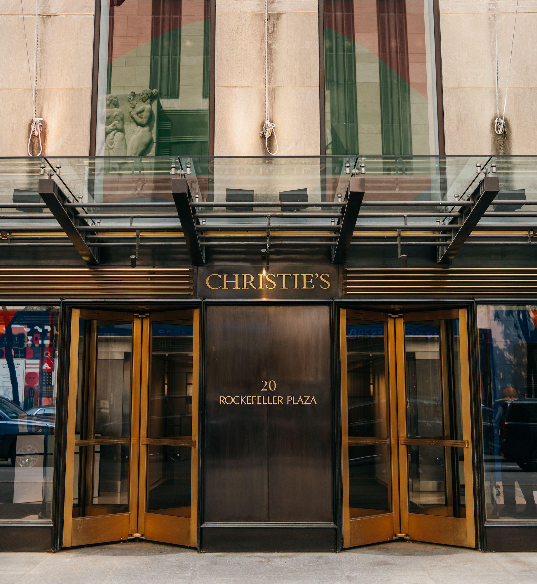 Christie's auction house at Rockefeller Center