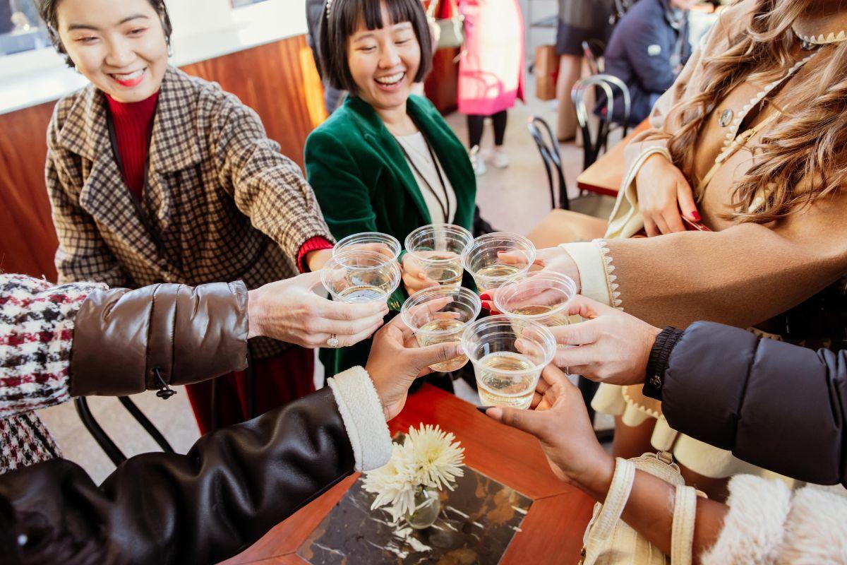 champagne toast