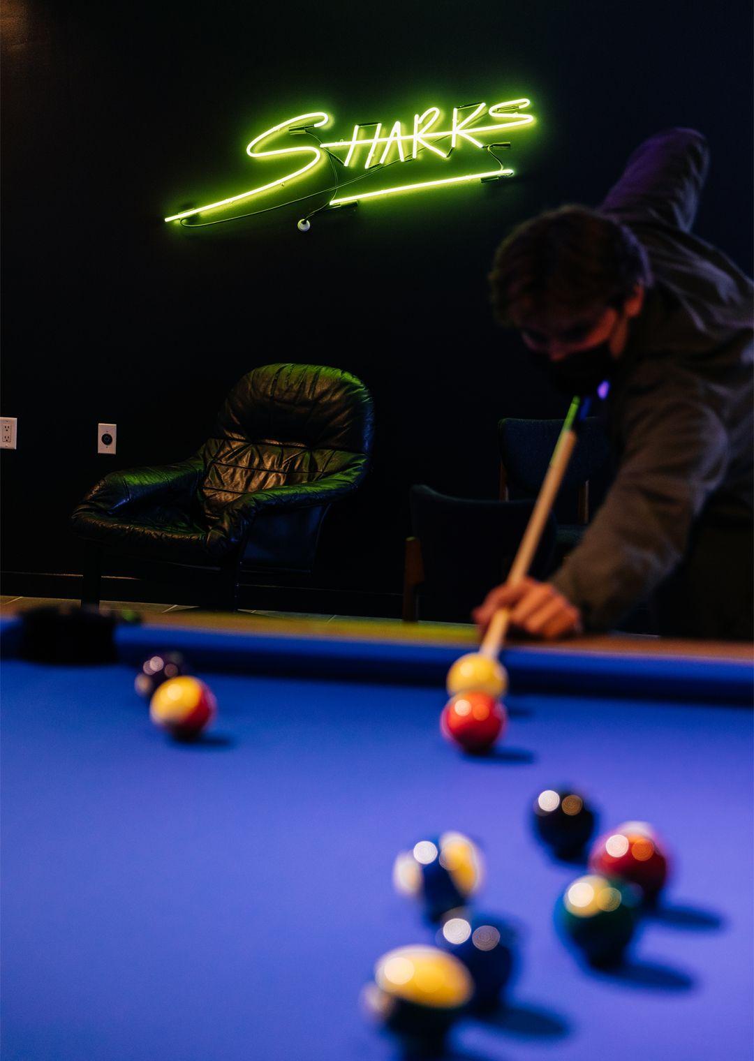 Sharks Pool pool table