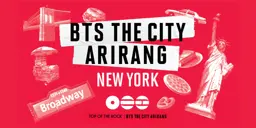 BTS THE CITY ARIRANG at Top of the Rock