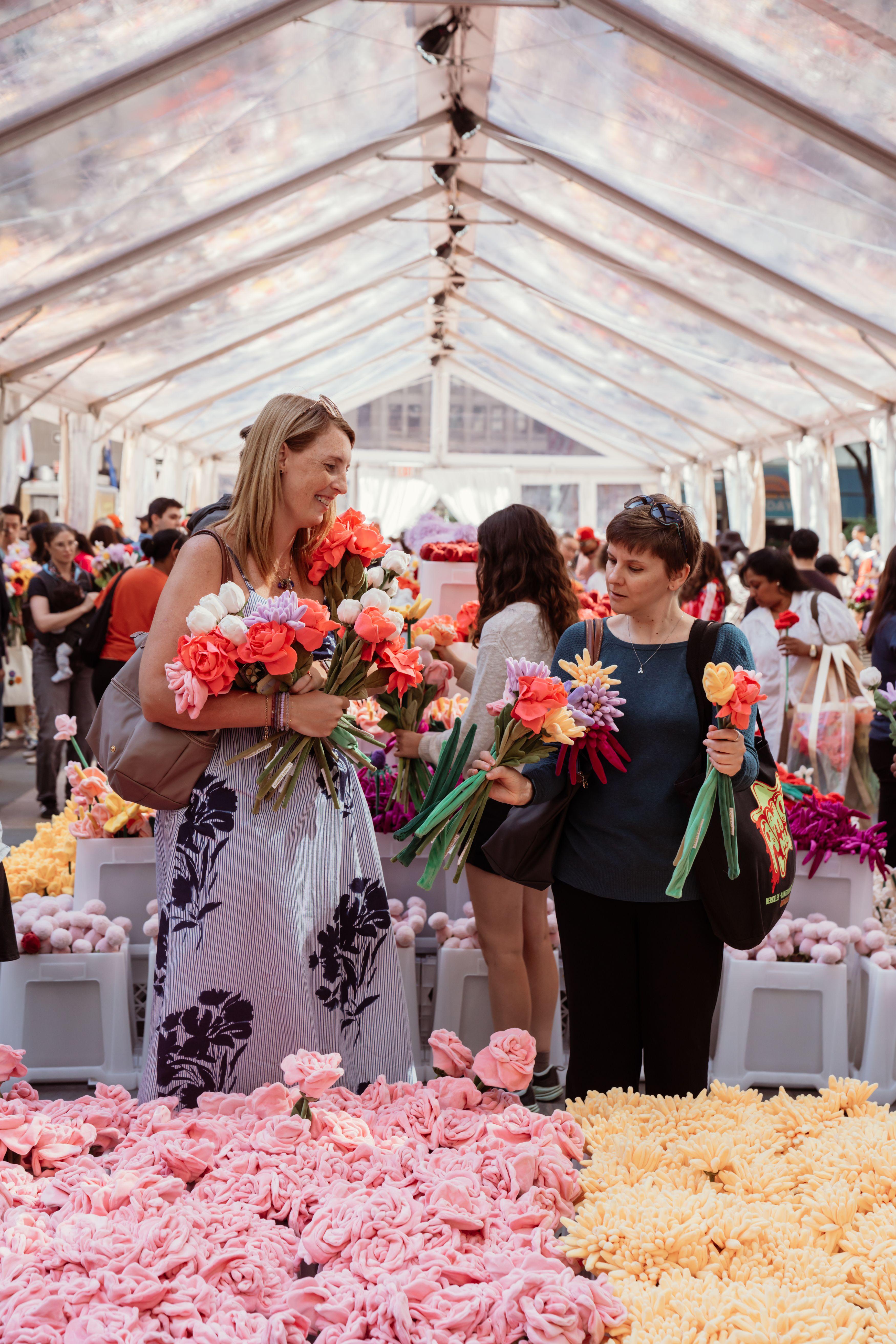 cj hendry flower market at rockefeller center