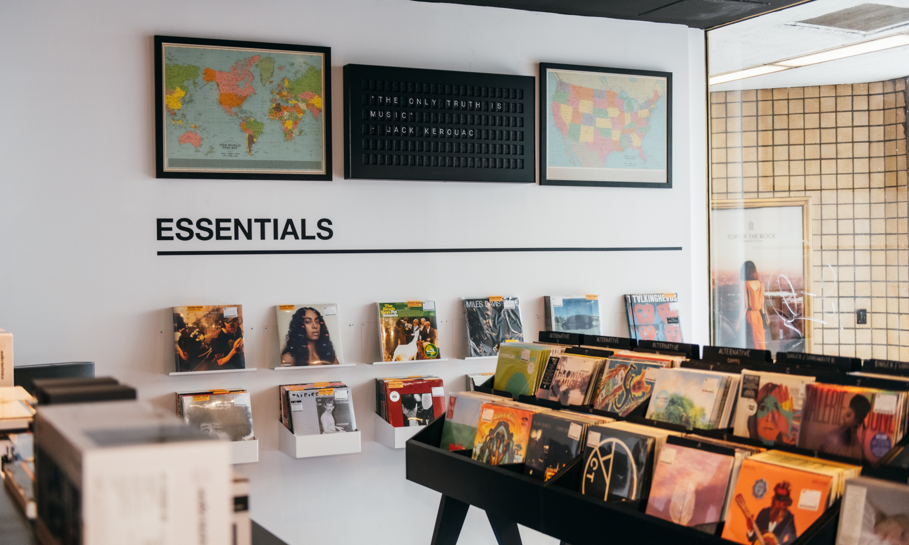 A curated selection of records at Rough Trade Above