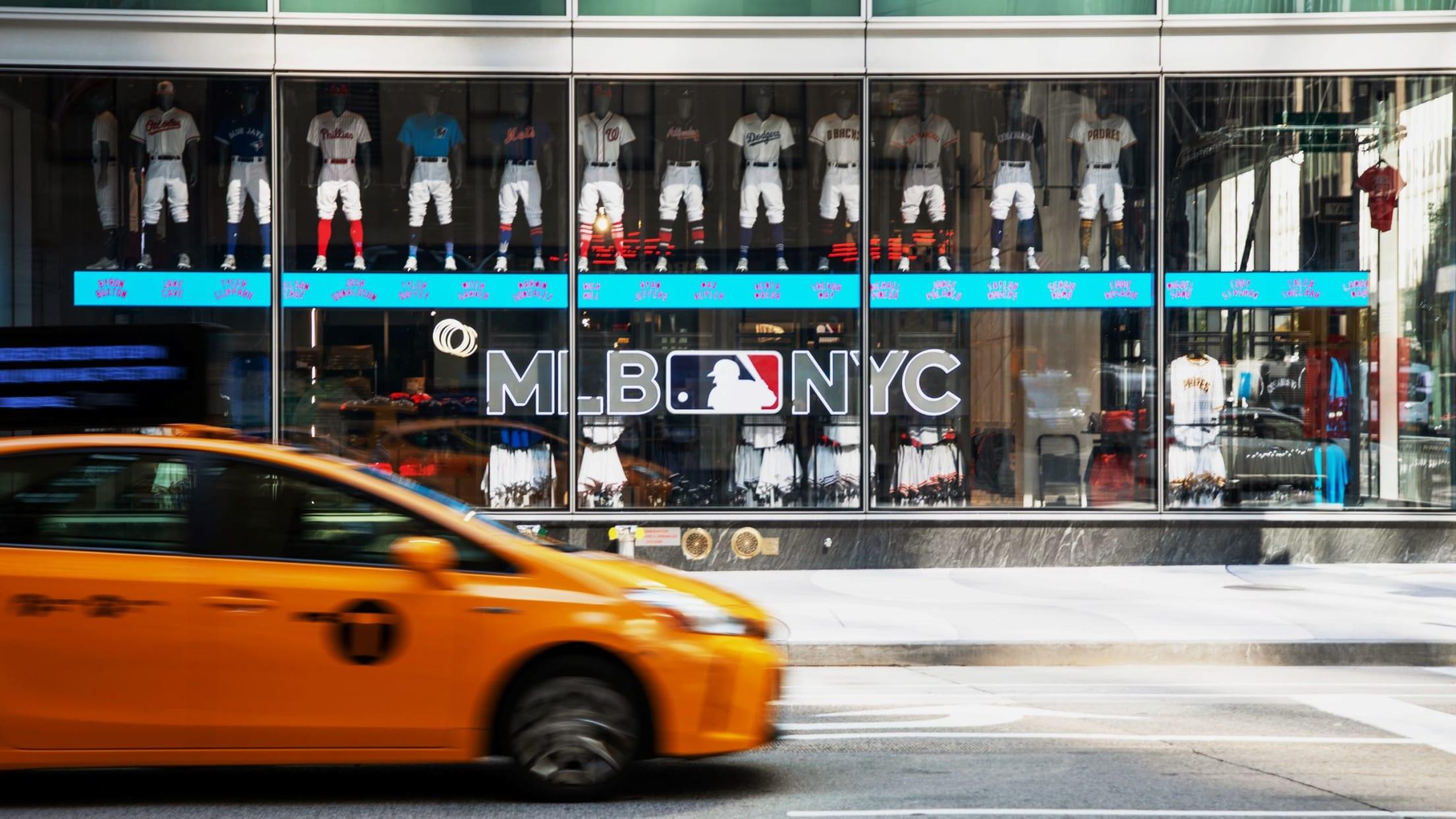 mlb storefront at rockefeller center