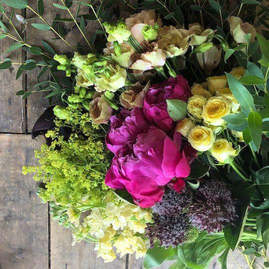 Farm Bundle bouquet from Flower Girl at Rockefeller Center