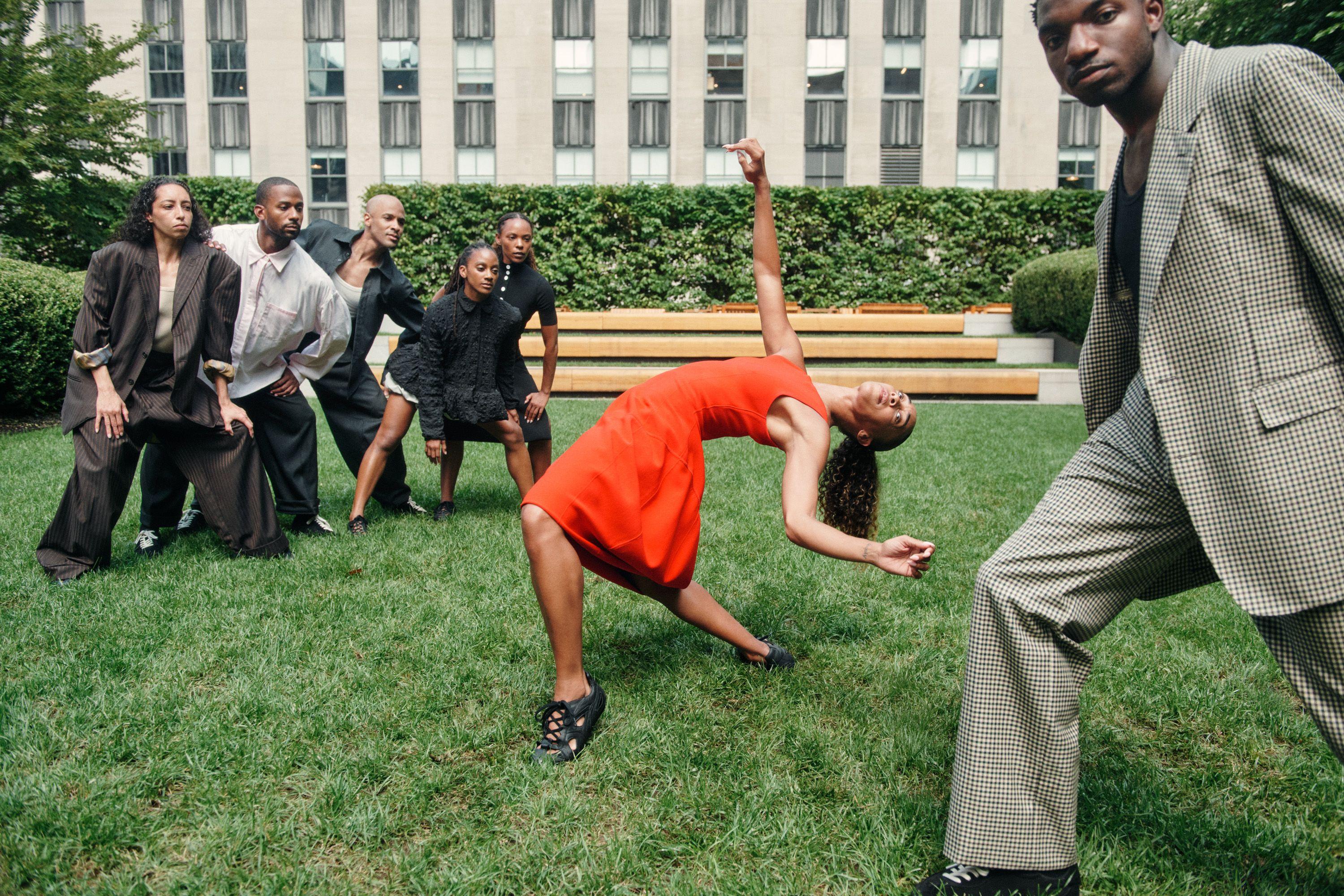 A group of dancers at Radio Park