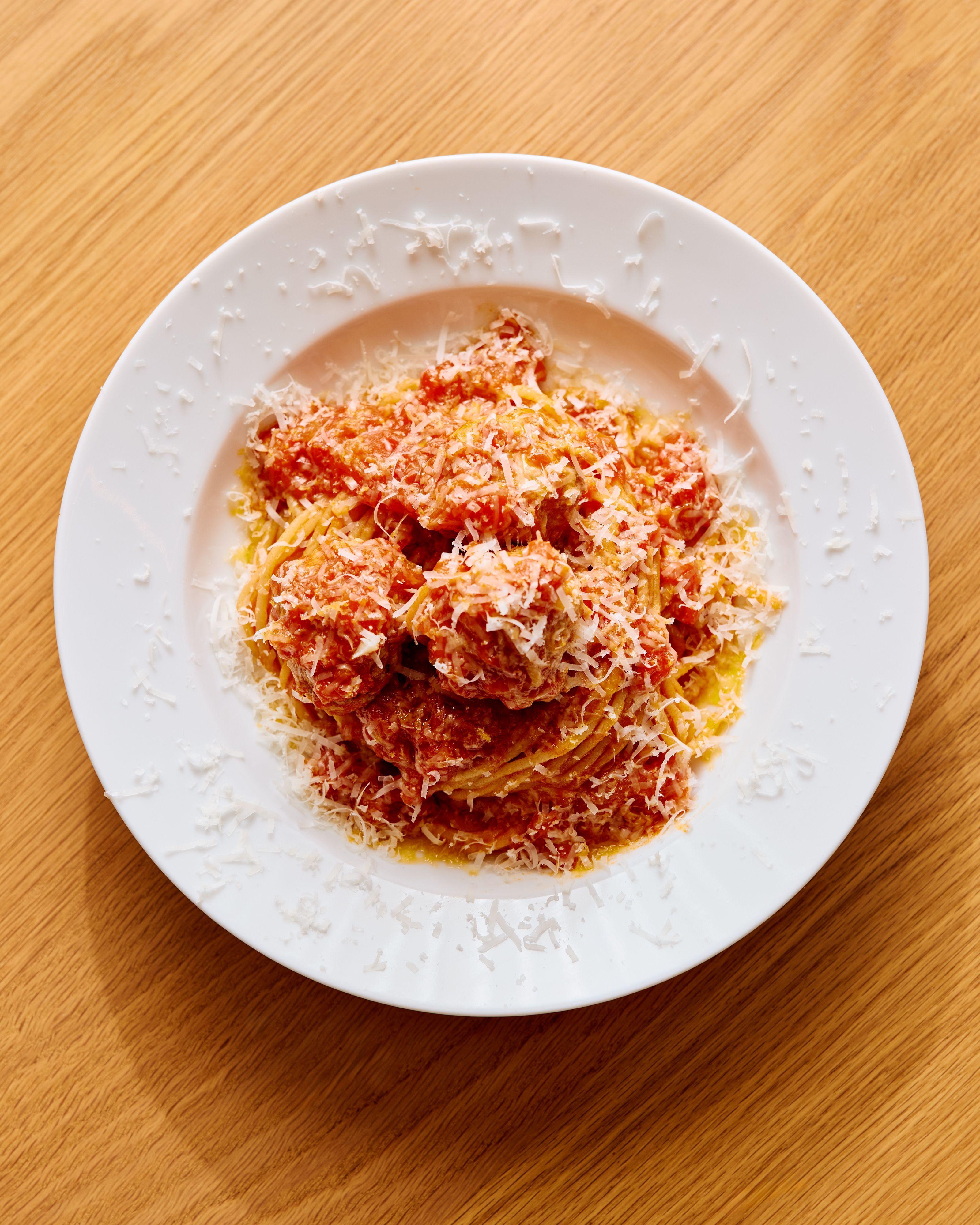 Plate of spaghetti at Jupiter