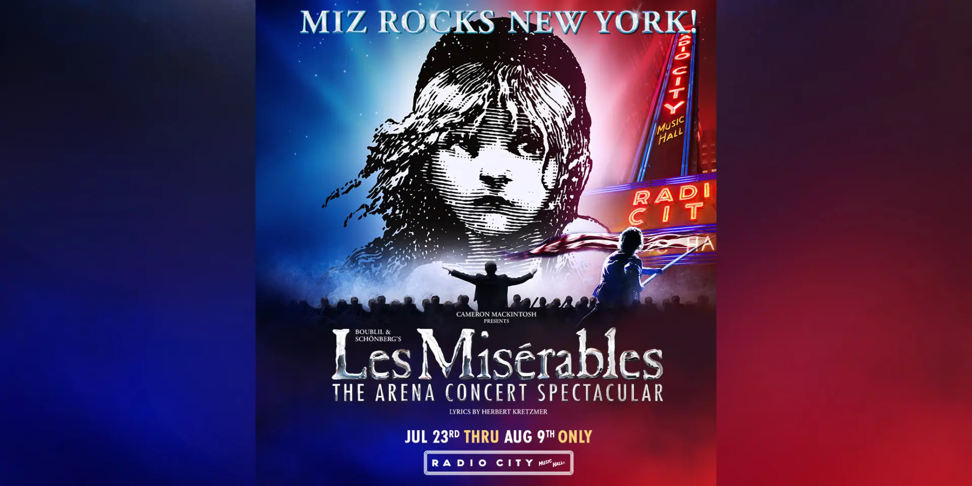 les miserables the arena concert spectacular