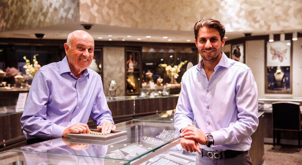 The owners of Louis Martin at Rockefeller Center