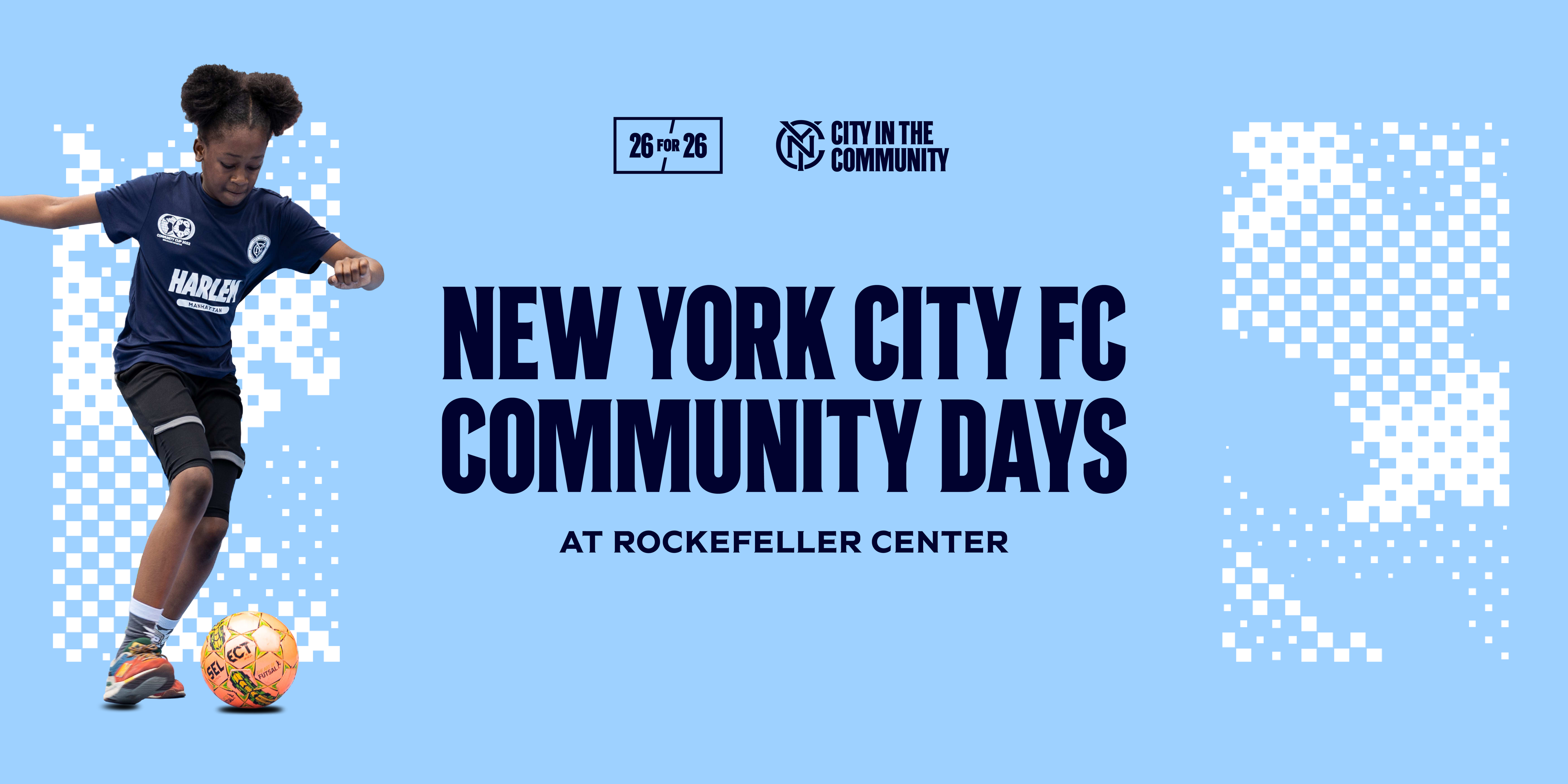 NYCFC soccer clinic