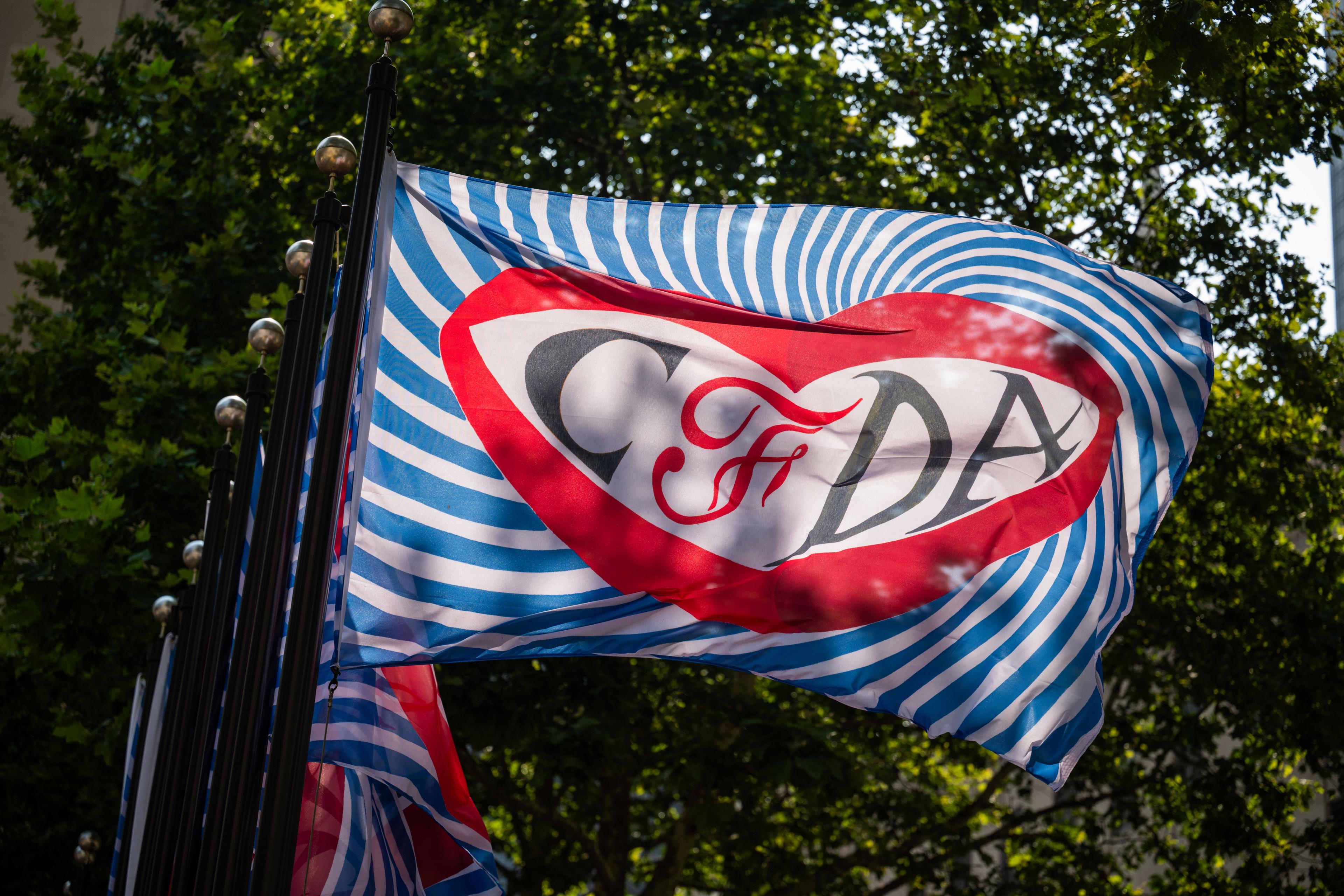 cfda united flags of fashion at rockefeller center