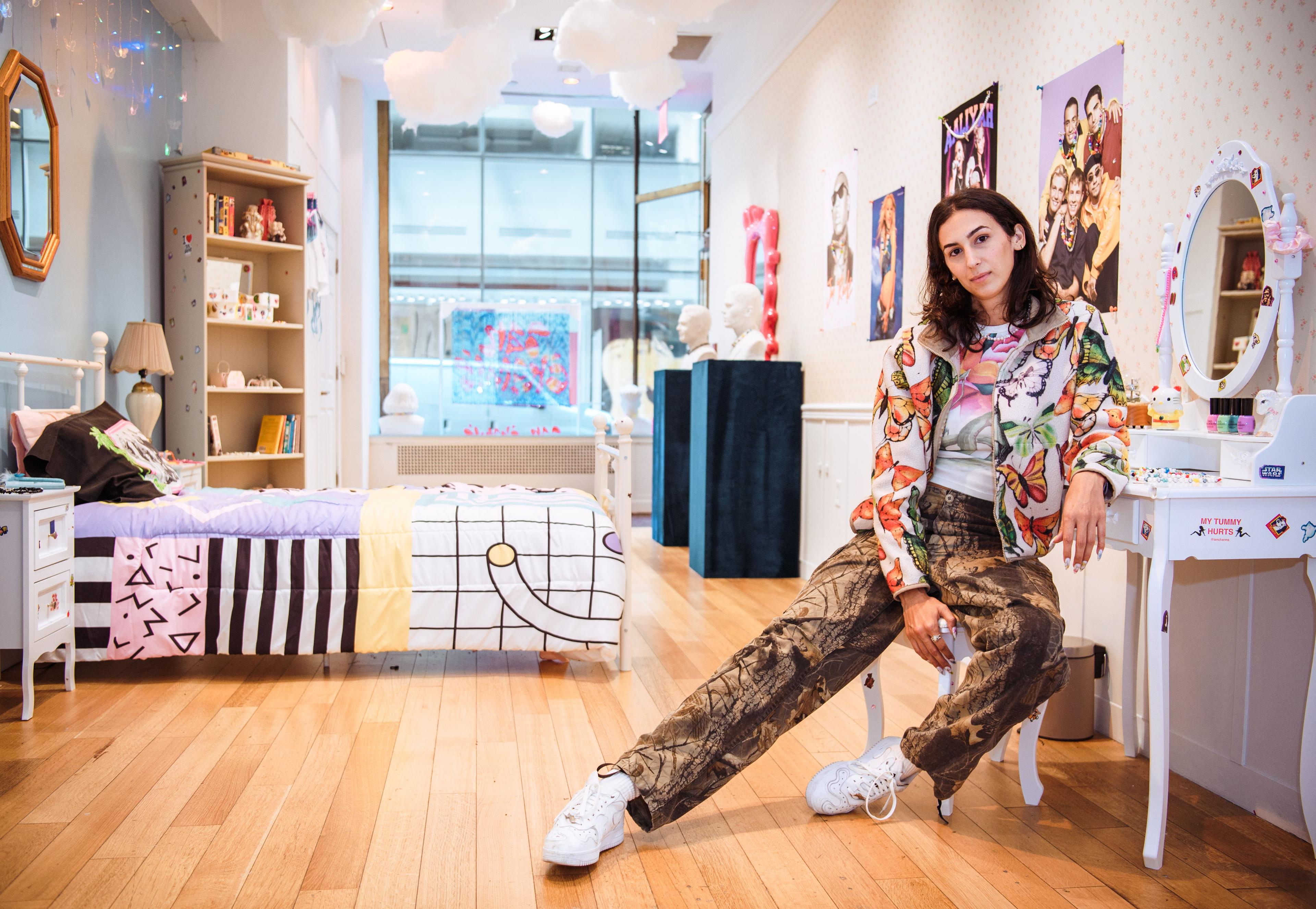 Founder Lisa Sahakian inside the new Ian Charms store at Rockefeller Center