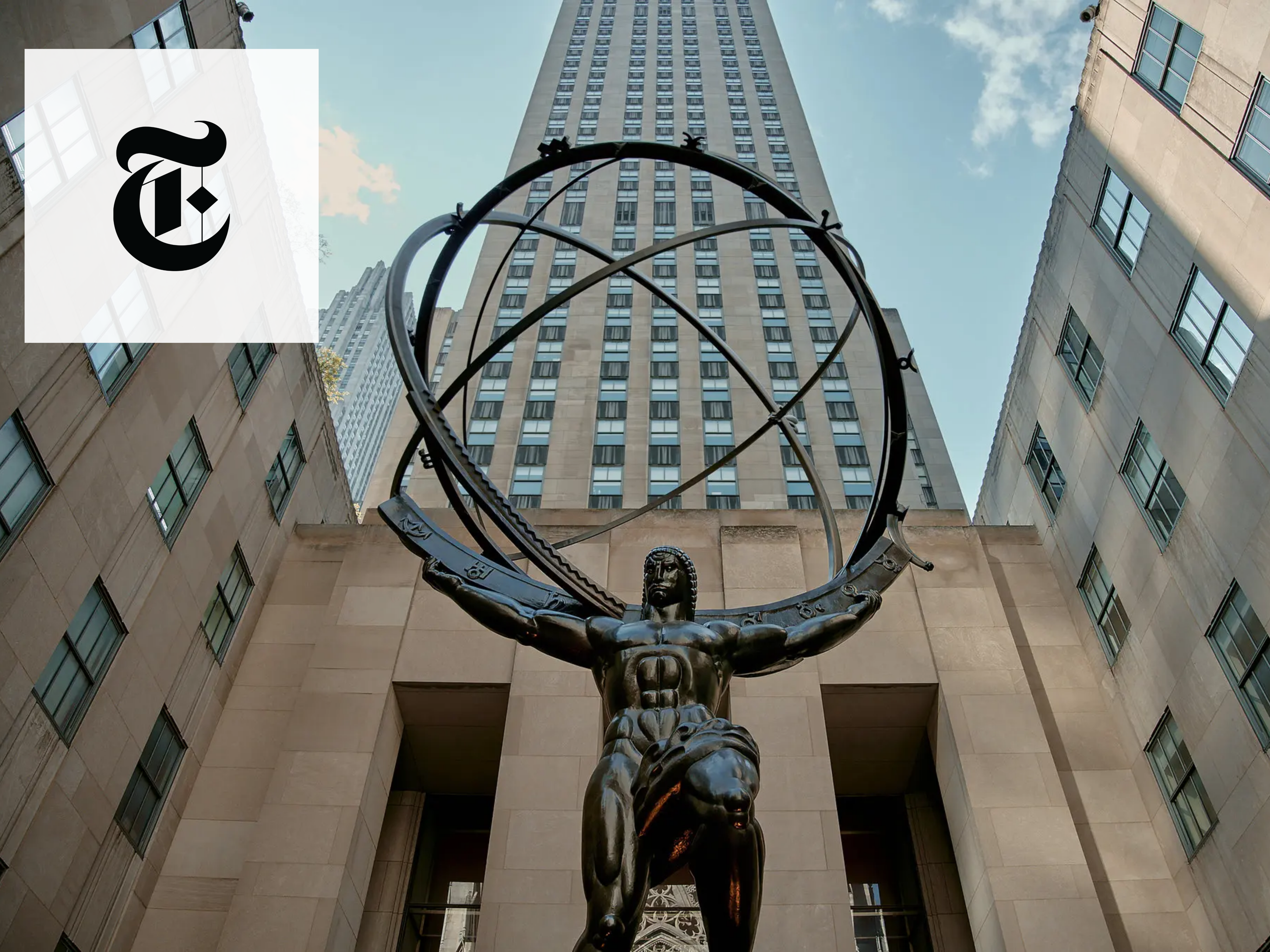atlas statue at rockefeller center