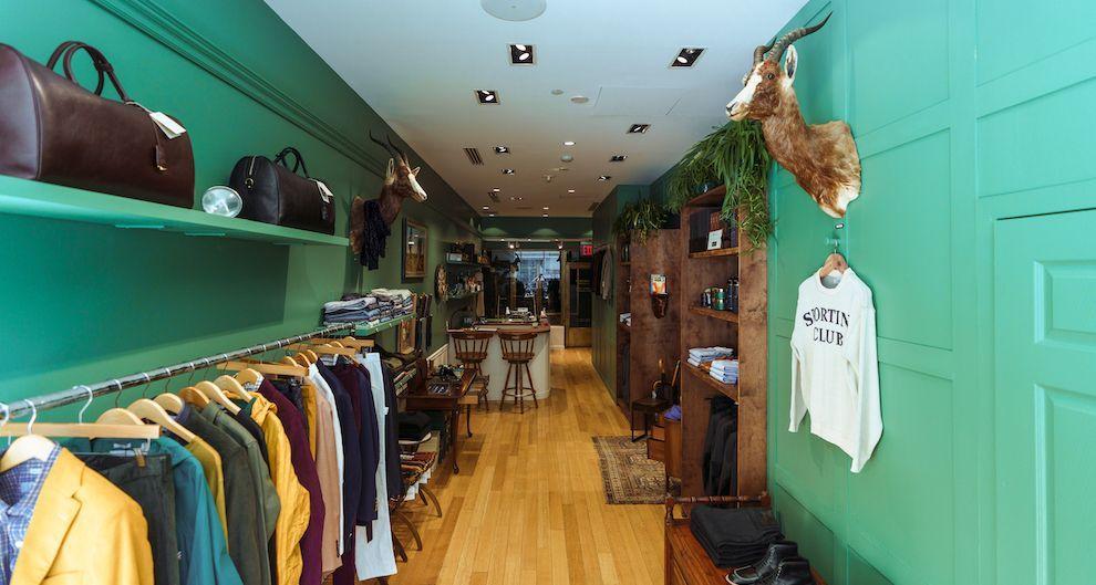 Inside Freemans Sporting Goods at Rockefeller Center
