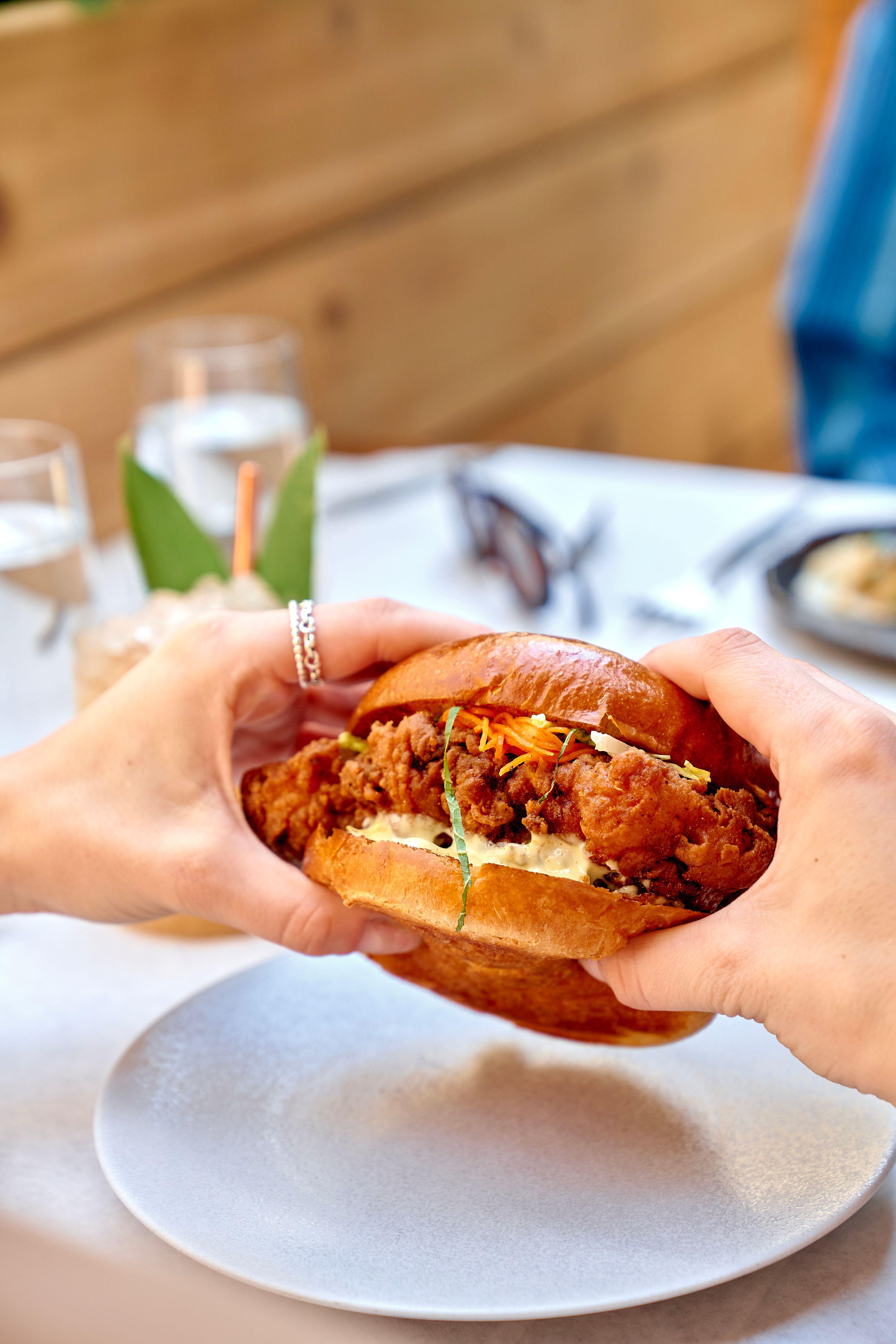 fried chicken sandwich
