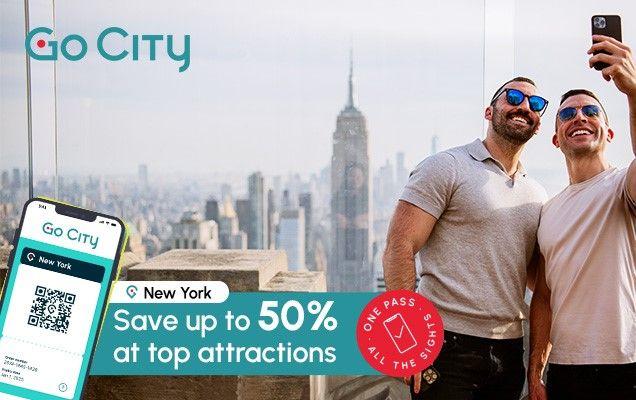 Save up to 50% at top attractions with Go City
