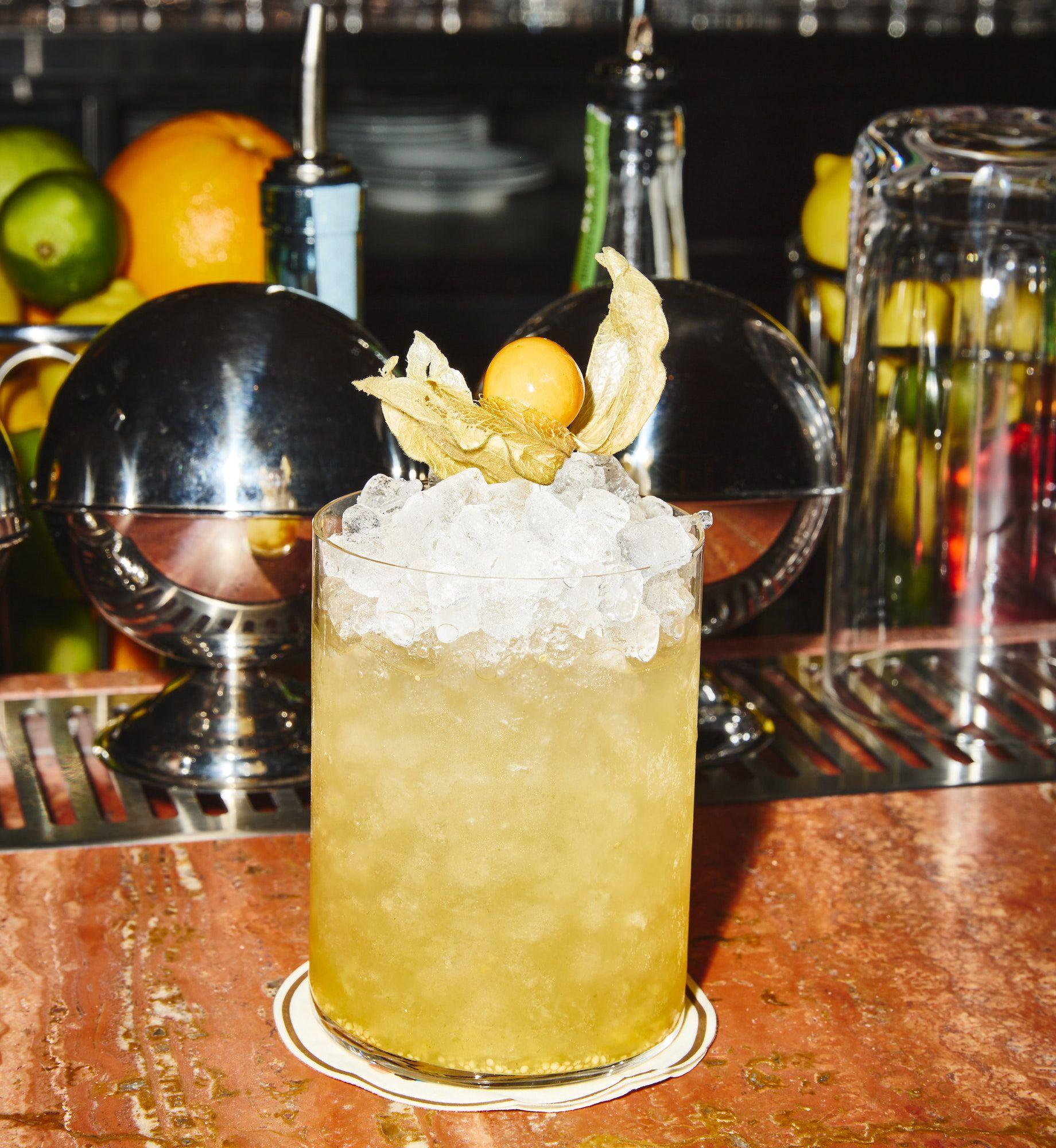 The Beretta cocktail from Jupiter at Rockefeller Center