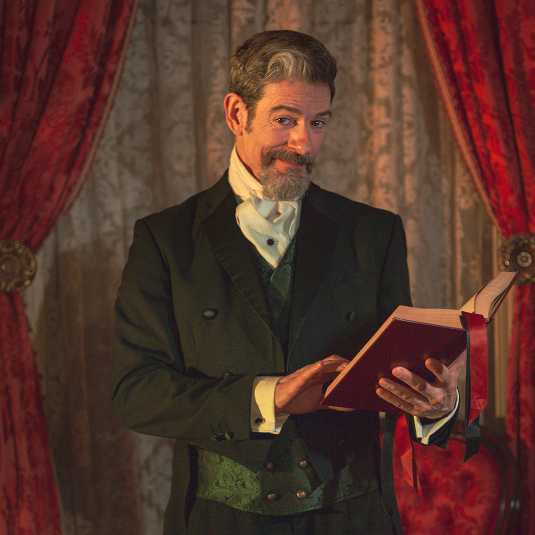 Actor John Kevin Jones in the Merchant's House Museum's production of "A Christmas Carol"