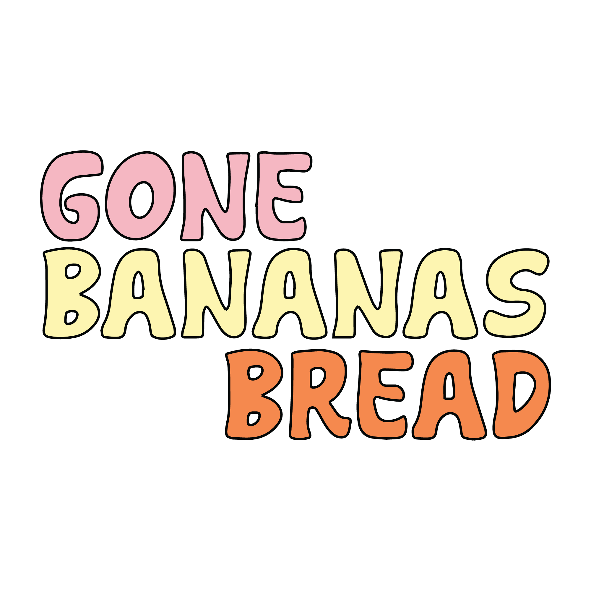 gone bananas bread logo