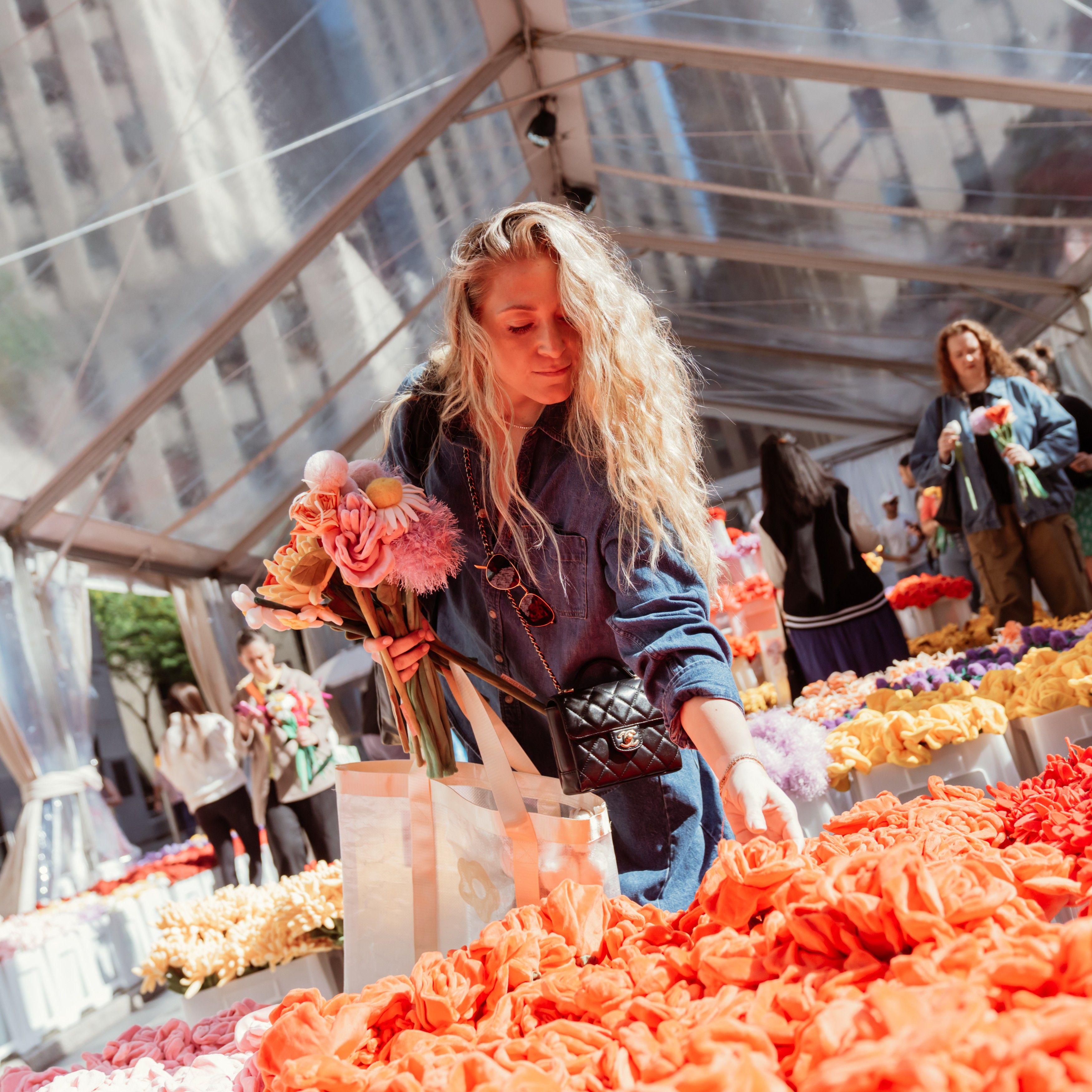 cj hendry's flower market at rockefeller center