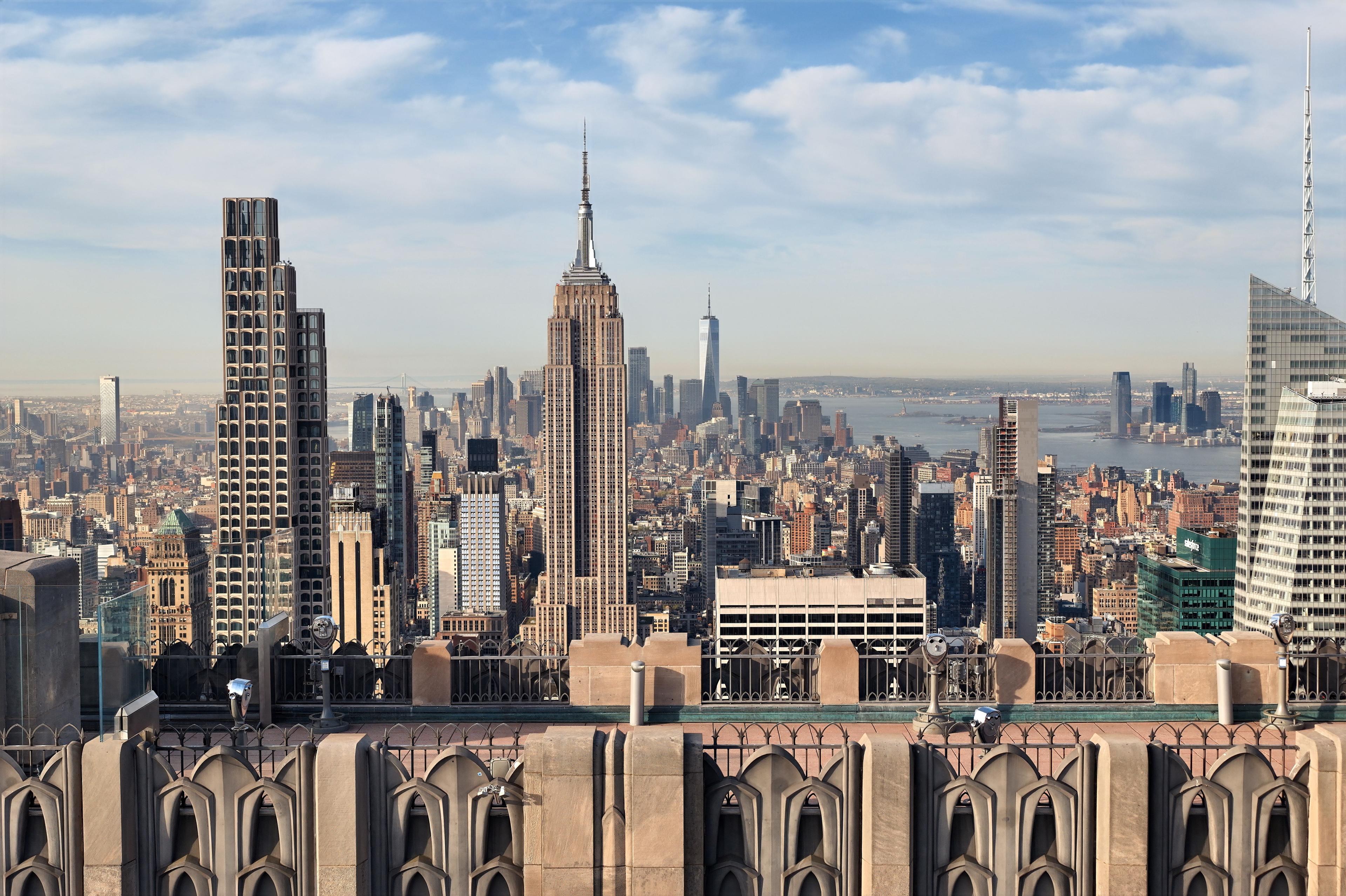 view of top of the rock