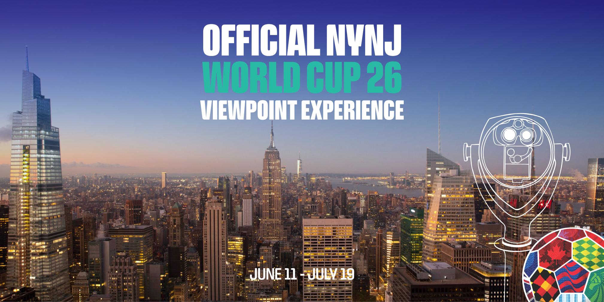 Official Viewpoint of NYNJ World Cup 26 Experience