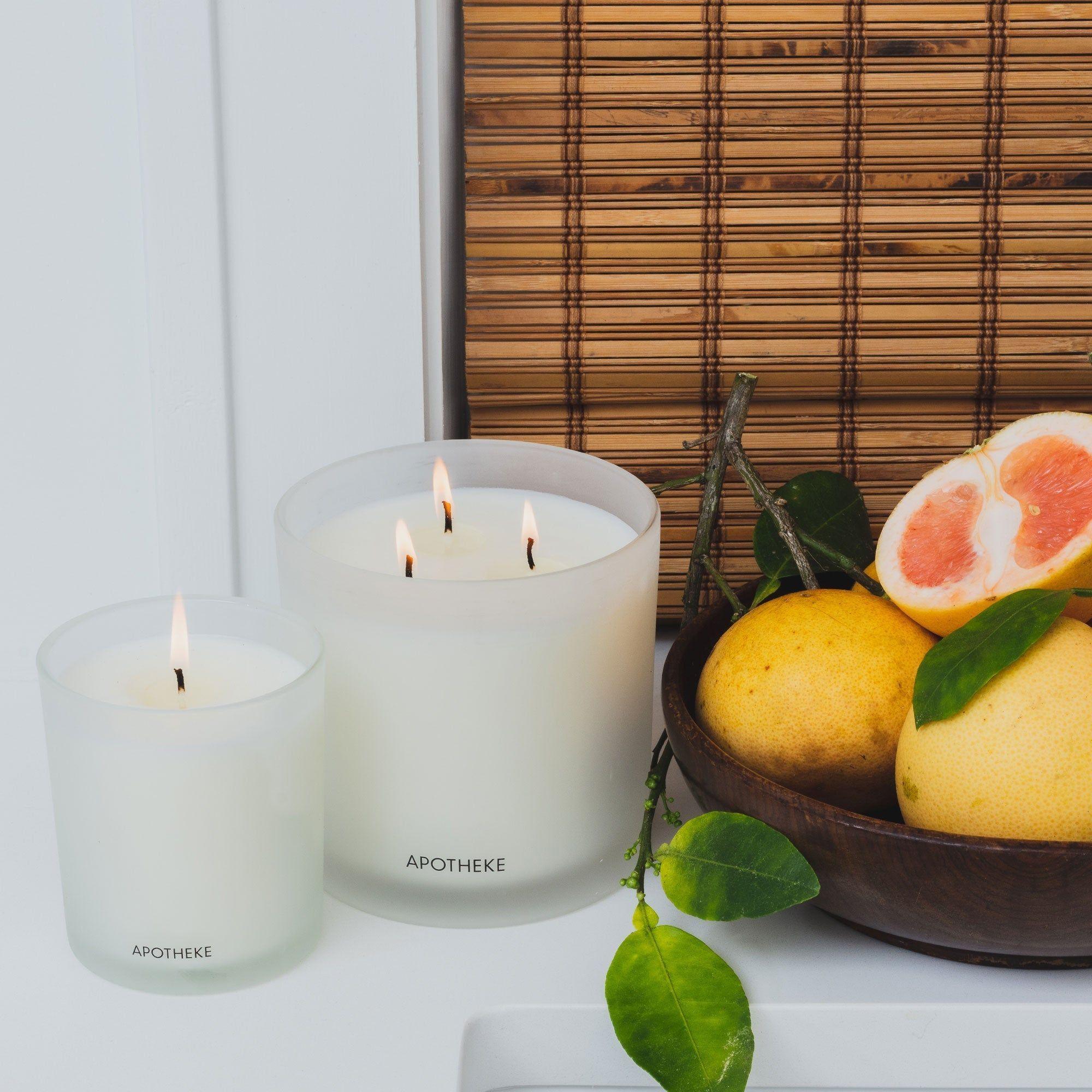 Sea Salt Grapefruit candle from Apotheke at Rockefeller Center