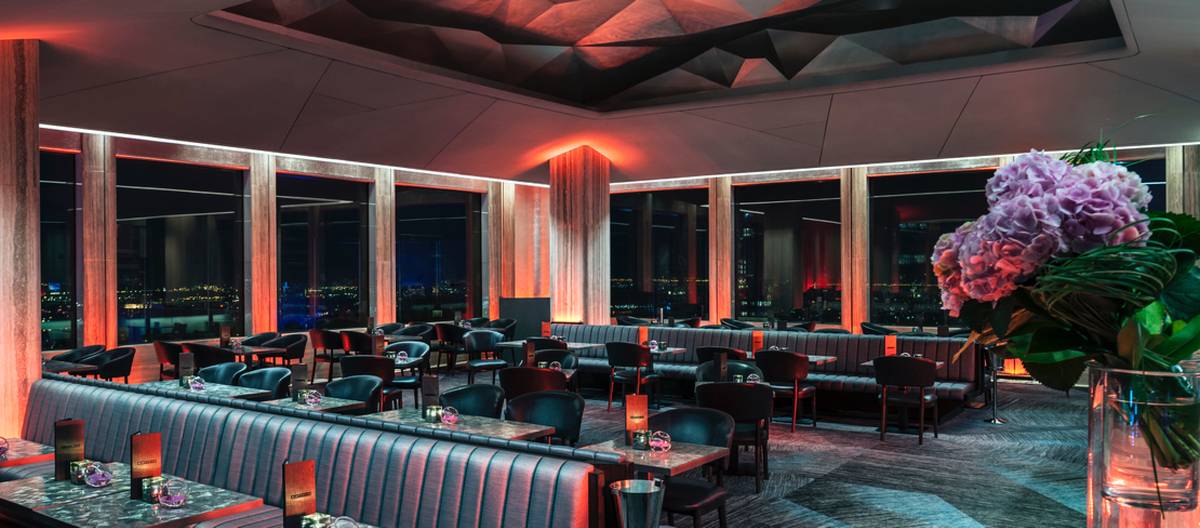 Historic private event space at Rainbow Room with NYC skyline views.